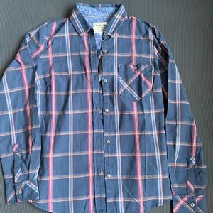 Burton button up shirt